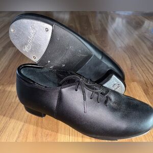 Women’s Black Lace Up Tap Dance Shoes